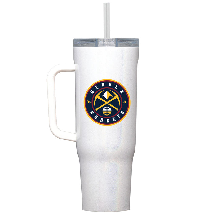 Corkcicle Cruiser 40oz Tumbler with Denver Nuggets Primary Logo