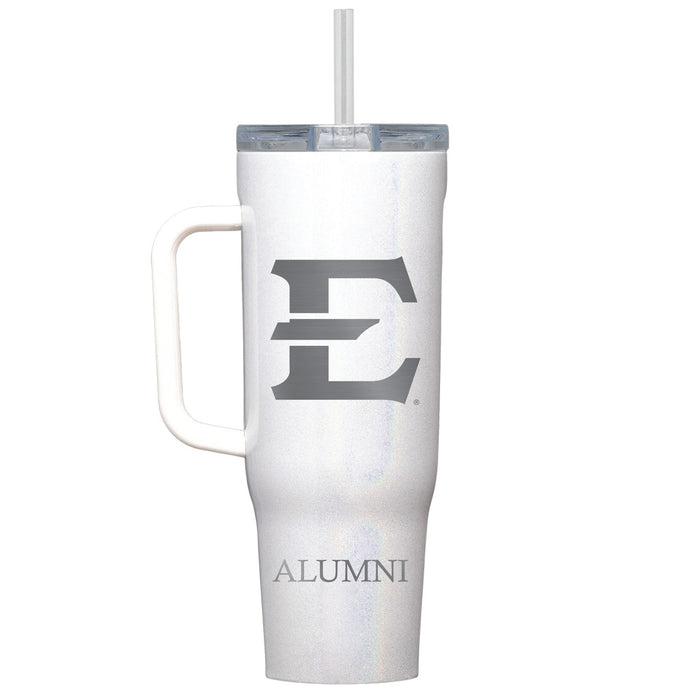 Corkcicle Cruiser 40oz Tumbler with Eastern Tennessee State Buccaneers Alumni Primary Logo
