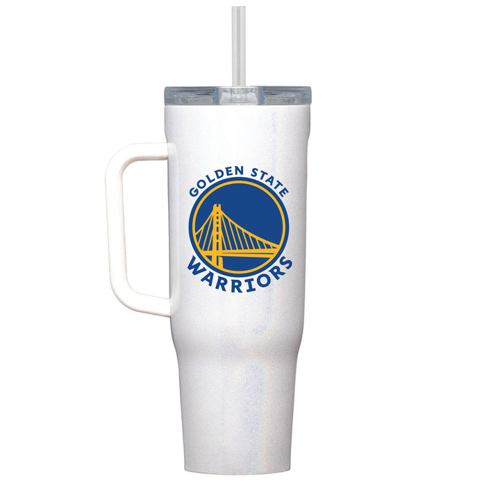 Corkcicle Cruiser 40oz Tumbler with Golden State Warriors Primary Logo