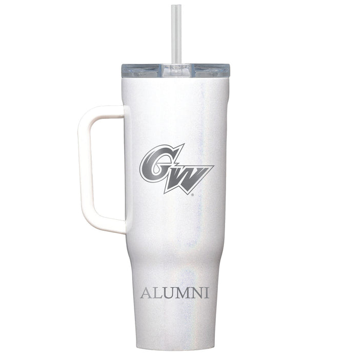 Corkcicle Cruiser 40oz Tumbler with George Washington Colonials Alumni Primary Logo