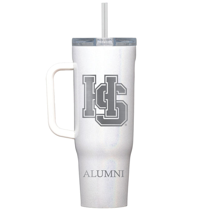 Corkcicle Cruiser 40oz Tumbler with Hampden Sydney Alumni Primary Logo