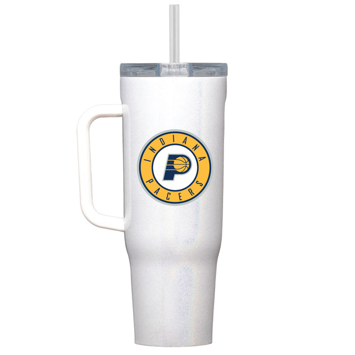 Corkcicle Cruiser 40oz Tumbler with Indiana Pacers Primary Logo