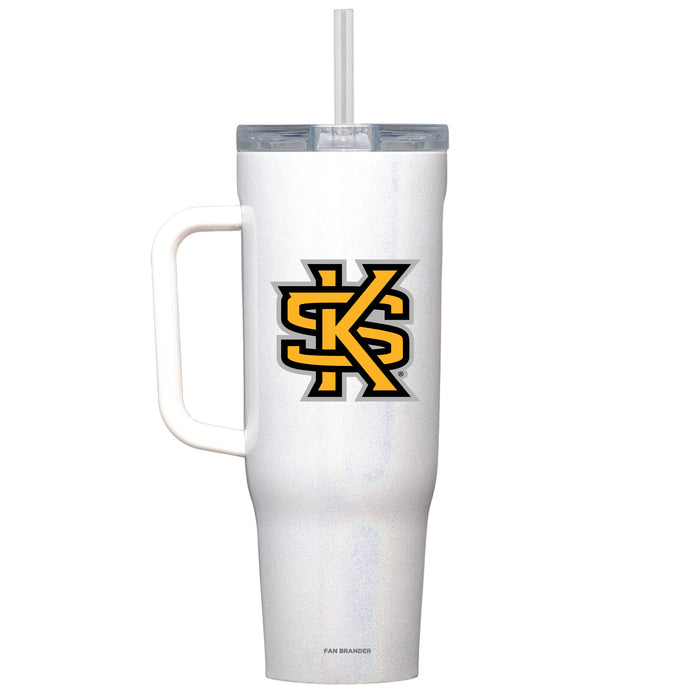 Corkcicle Cruiser 40oz Tumbler with Kennesaw State Owls Primary Logo