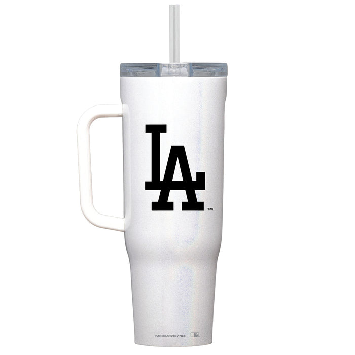 Corkcicle Cruiser 40oz Tumbler with Los Angeles Dodgers Primary Logo