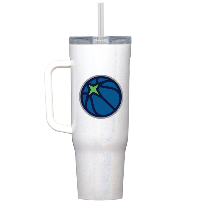 Corkcicle Cruiser 40oz Tumbler with Minnesota Timberwolves Secondary Logo