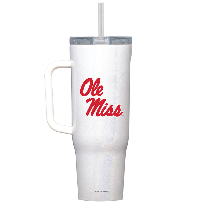 Corkcicle Cruiser 40oz Tumbler with Mississippi Ole Miss Primary Logo