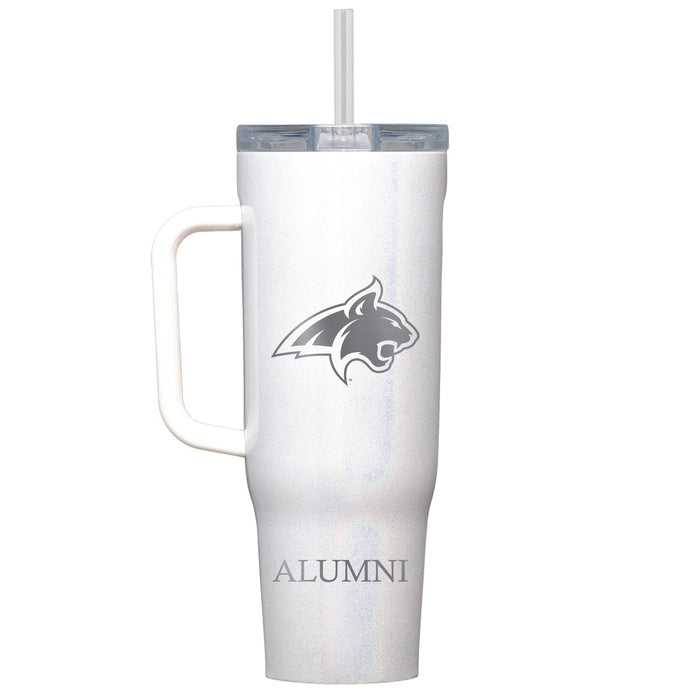 Corkcicle Cruiser 40oz Tumbler with Montana State Bobcats Alumni Primary Logo