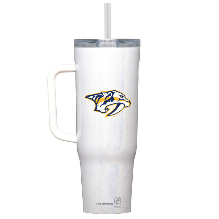 Corkcicle Cruiser 40oz Tumbler with Nashville Predators Primary Logo