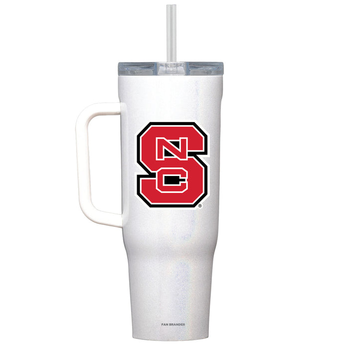 Corkcicle Cruiser 40oz Tumbler with NC State Wolfpack Primary Logo