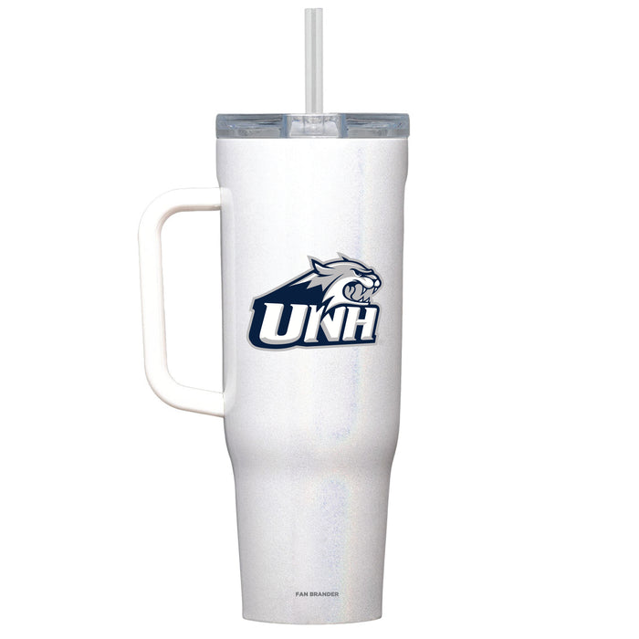 Corkcicle Cruiser 40oz Tumbler with New Hampshire Wildcats Primary Logo