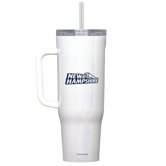 Corkcicle Cruiser 40oz Tumbler with New Hampshire Wildcats Secondary Logo