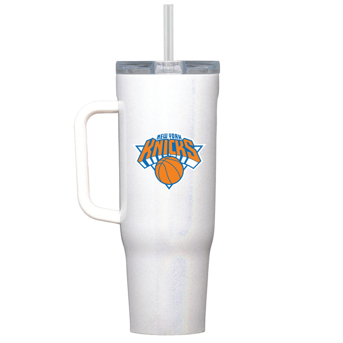 Corkcicle Cruiser 40oz Tumbler with New York Knicks Primary Logo