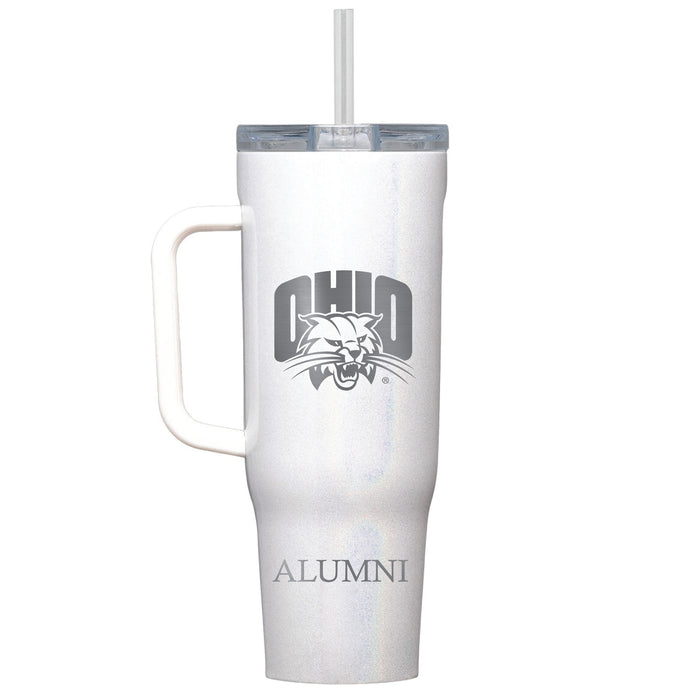 Corkcicle Cruiser 40oz Tumbler with Ohio University Bobcats Alumni Primary Logo