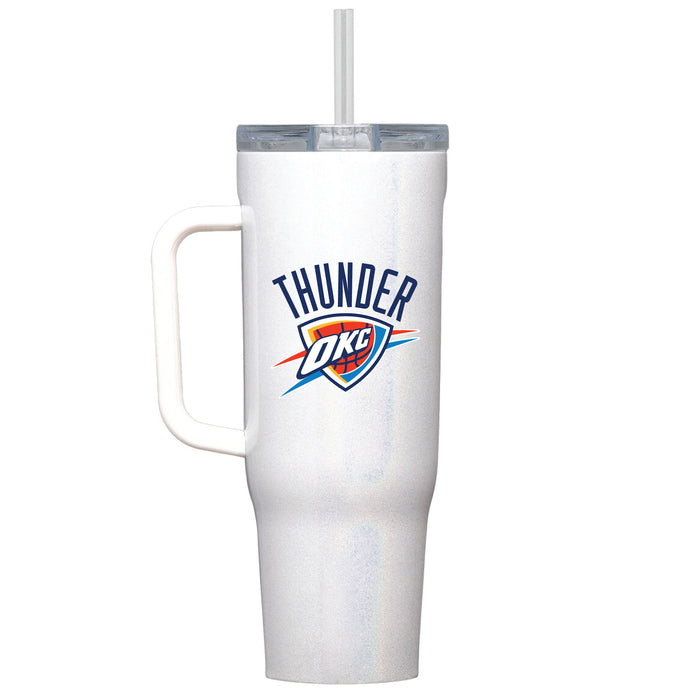 Corkcicle Cruiser 40oz Tumbler with Oklahoma City Thunder Primary Logo