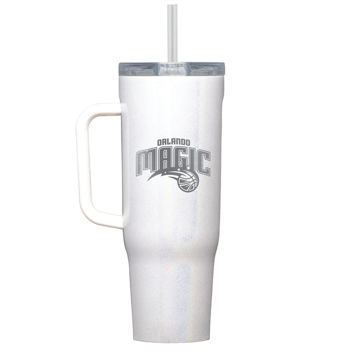 Corkcicle Cruiser 40oz Tumbler with Orlando Magic Etched Primary Logo