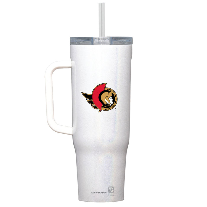 Corkcicle Cruiser 40oz Tumbler with Ottawa Senators Primary Logo