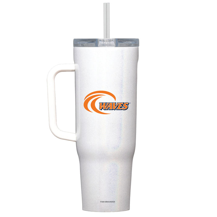 Corkcicle Cruiser 40oz Tumbler with Pepperdine Waves Secondary Logo