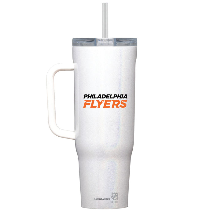 Corkcicle Cruiser 40oz Tumbler with Philadelphia Flyers Secondary Logo