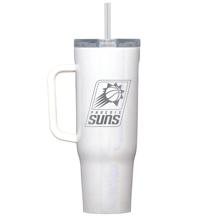 Corkcicle Cruiser 40oz Tumbler with Phoenix Suns Etched Primary Logo