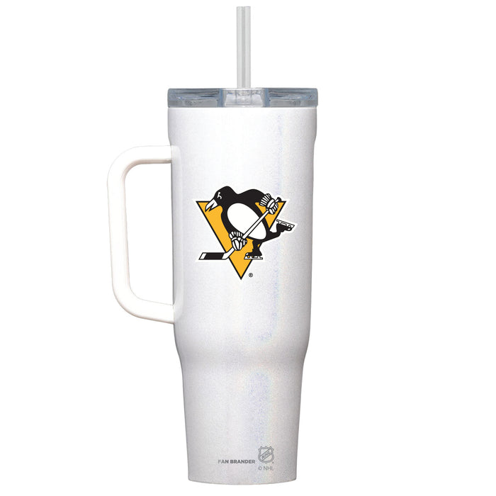 Corkcicle Cruiser 40oz Tumbler with Pittsburgh Penguins Primary Logo