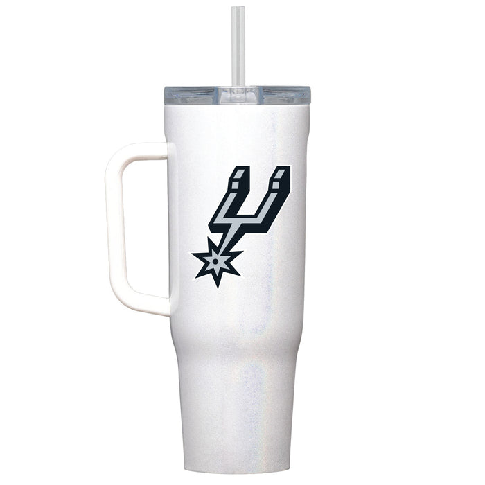 Corkcicle Cruiser 40oz Tumbler with San Antonio Spurs Primary Logo