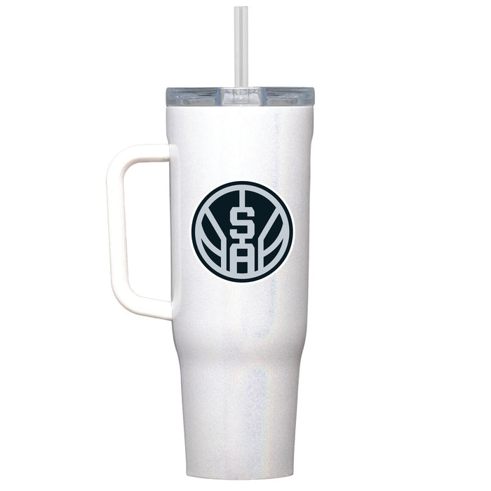 Corkcicle Cruiser 40oz Tumbler with San Antonio Spurs Secondary Logo