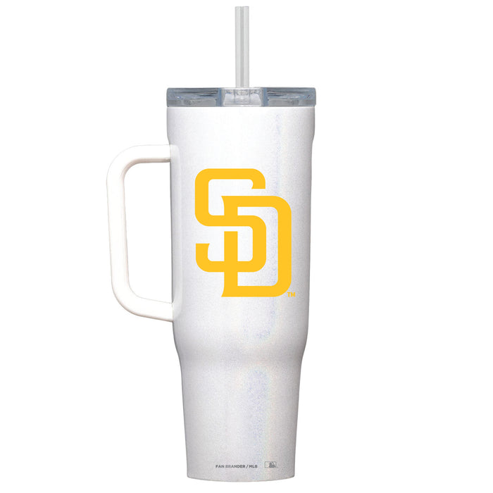 Corkcicle Cruiser 40oz Tumbler with San Diego Padres Primary Logo