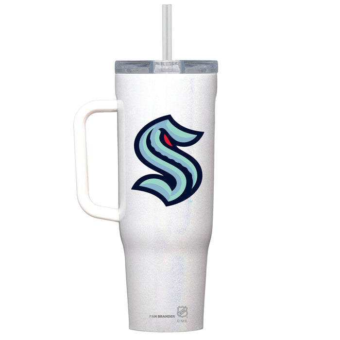 Corkcicle Cruiser 40oz Tumbler with Seattle Kraken Primary Logo