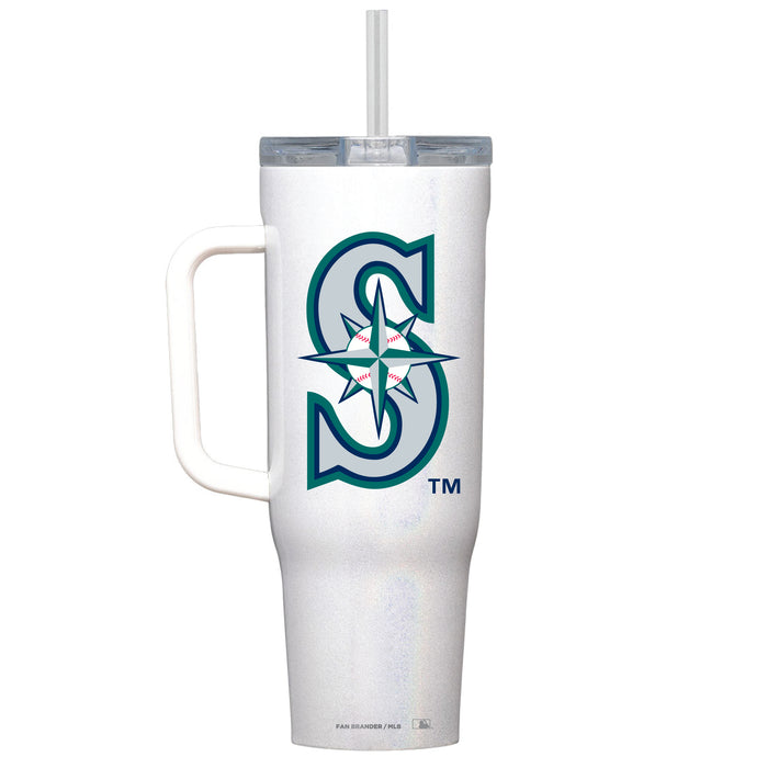 Corkcicle Cruiser 40oz Tumbler with Seattle Mariners Secondary Logo