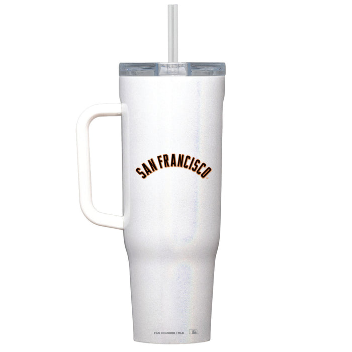 Corkcicle Cruiser 40oz Tumbler with San Francisco Giants Wordmark Logo