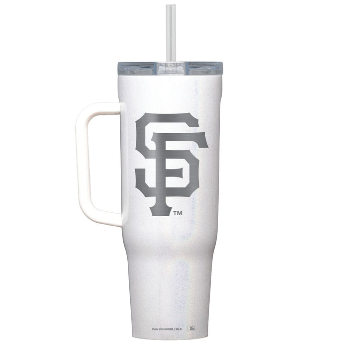 Corkcicle Cruiser 40oz Tumbler with San Francisco Giants Etched Primary Logo