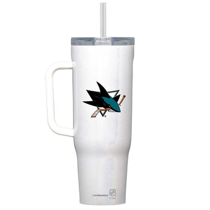 Corkcicle Cruiser 40oz Tumbler with San Jose Sharks Primary Logo