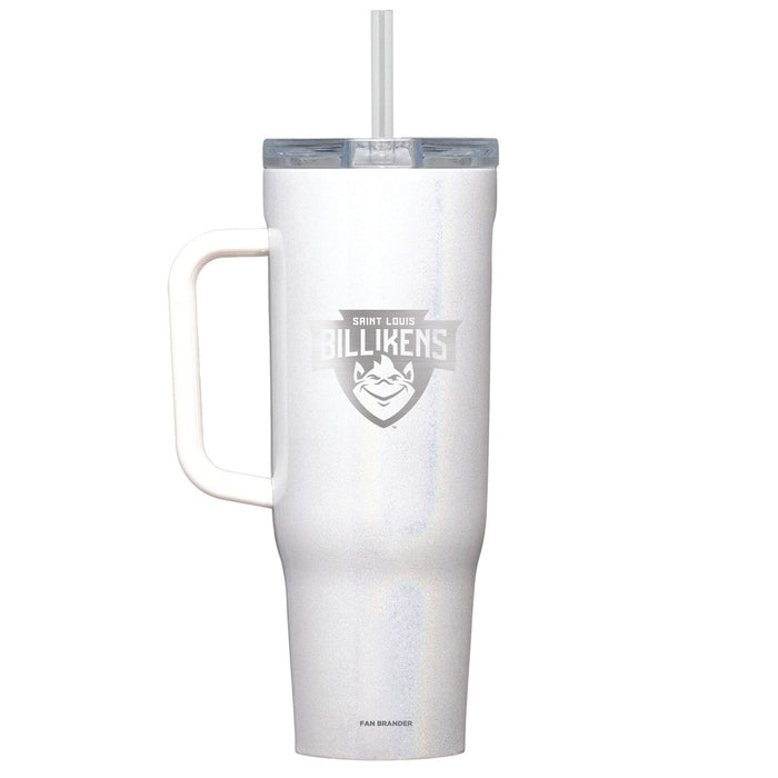 Corkcicle Cruiser 40oz Tumbler with Saint Louis Billikens Etched Primary Logo