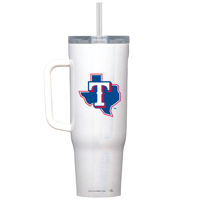 Corkcicle Cruiser 40oz Tumbler with Texas Rangers Secondary Logo