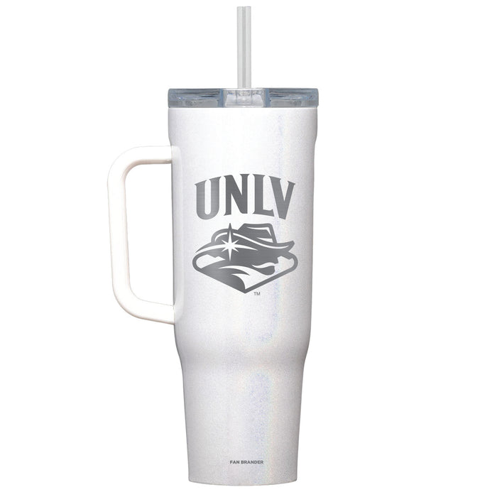Corkcicle Cruiser 40oz Tumbler with UNLV Rebels Etched Primary Logo