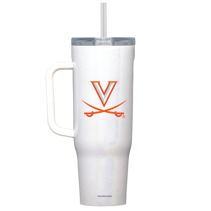 Corkcicle Cruiser 40oz Tumbler with Virginia Cavaliers Primary Logo