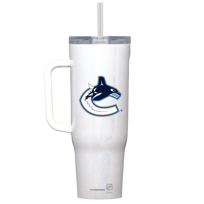 Corkcicle Cruiser 40oz Tumbler with Vancouver Canucks Primary Logo