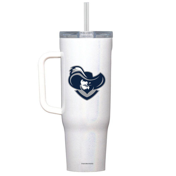 Corkcicle Cruiser 40oz Tumbler with Xavier Musketeers Secondary Logo