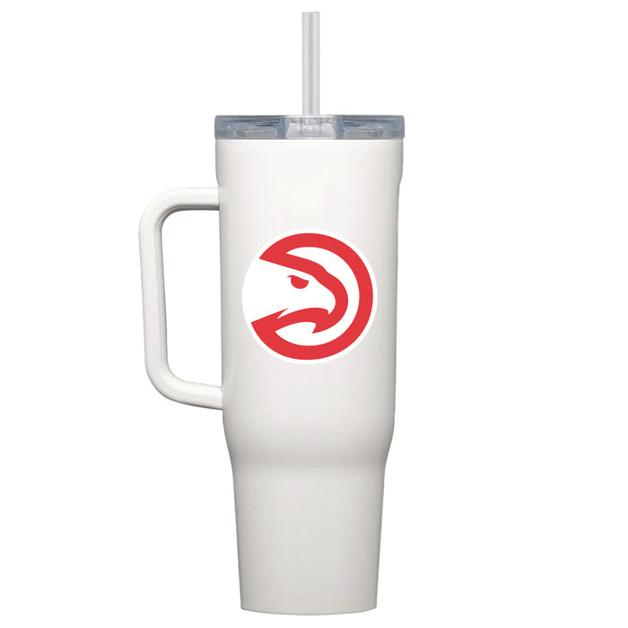 Corkcicle Cruiser 40oz Tumbler with Atlanta Hawks Primary Logo