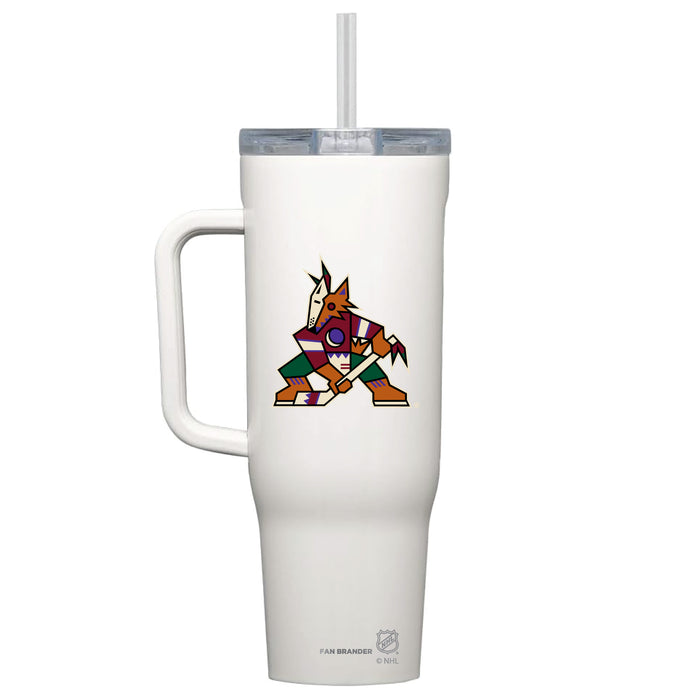 Corkcicle Cruiser 40oz Tumbler with Arizona Coyotes Primary Logo