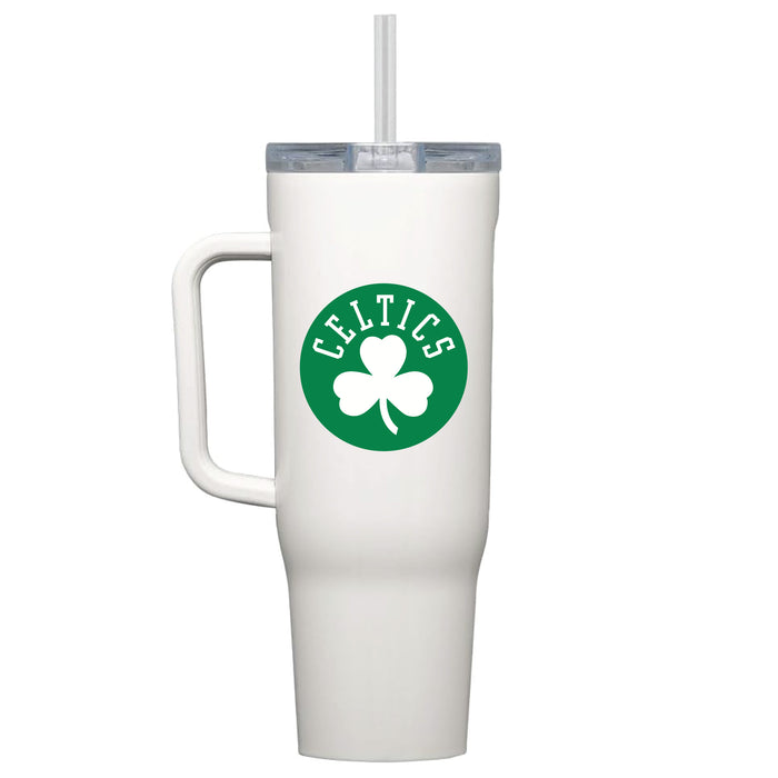 Corkcicle Cruiser 40oz Tumbler with Boston Celtics Secondary Logo