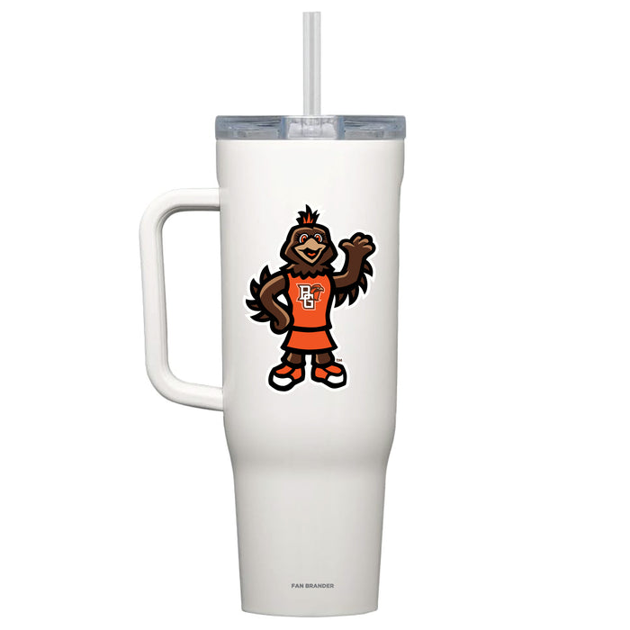 Corkcicle Cruiser 40oz Tumbler with Bowling Green Falcons Secondary Logo