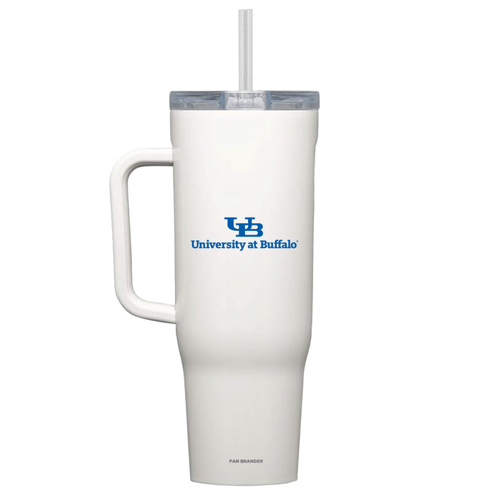 Corkcicle Cruiser 40oz Tumbler with Buffalo Bulls Primary Logo