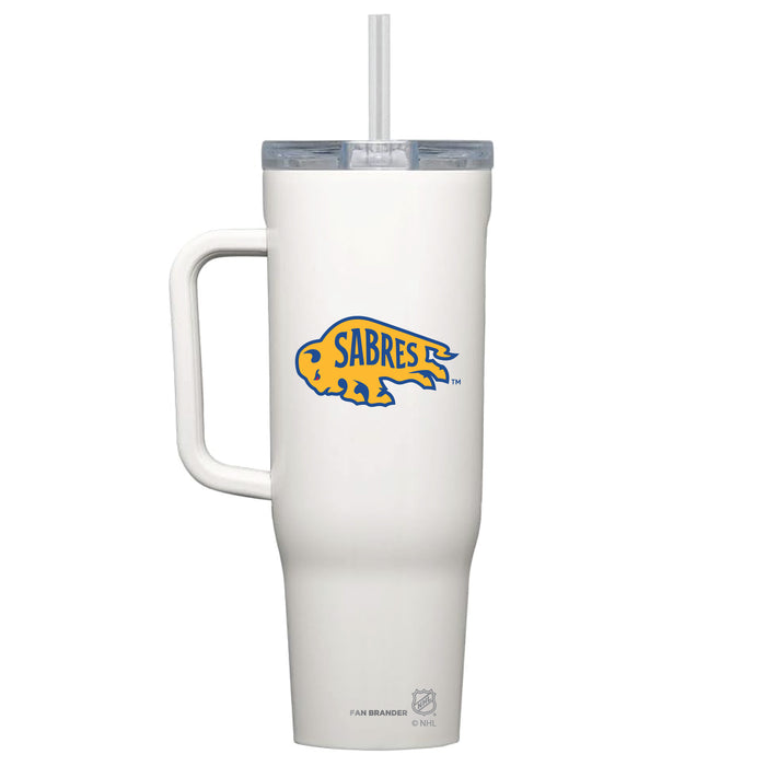 Corkcicle Cruiser 40oz Tumbler with Buffalo Sabres Secondary Logo