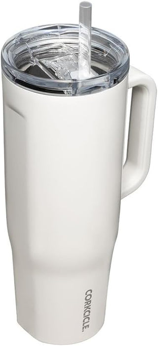 Corkcicle Cruiser 40oz Tumbler with Northern Michigan University Wildcats Etched Primary Logo