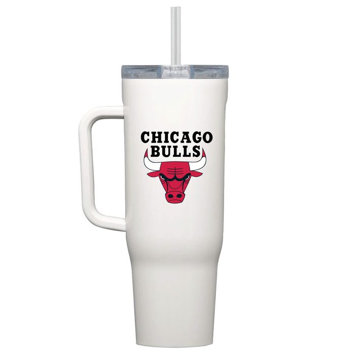 Corkcicle Cruiser 40oz Tumbler with Chicago Bulls Primary Logo