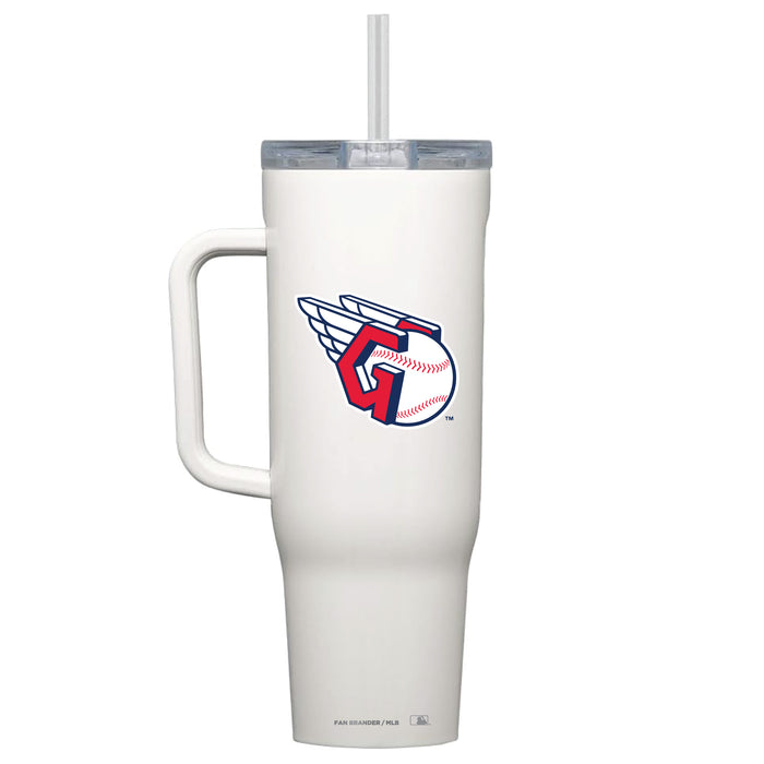 Corkcicle Cruiser 40oz Tumbler with Cleveland Guardians Primary Logo