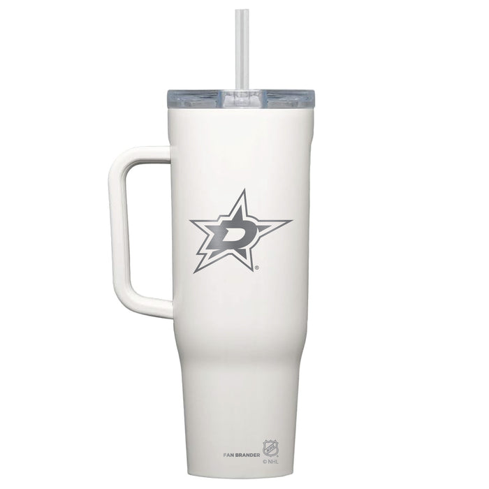Corkcicle Cruiser 40oz Tumbler with Dallas Stars Etched Primary Logo
