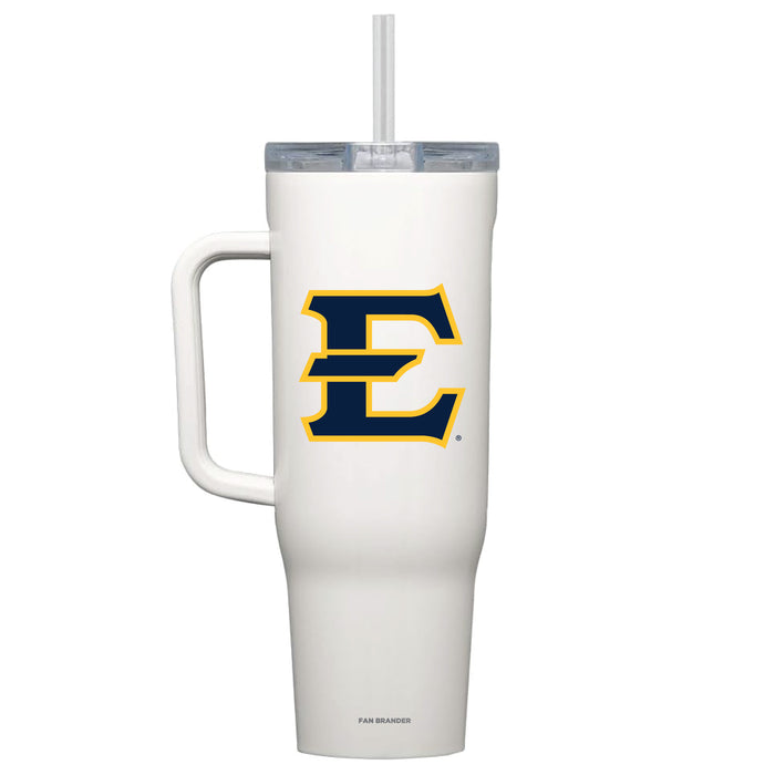 Corkcicle Cruiser 40oz Tumbler with Eastern Tennessee State Buccaneers Primary Logo