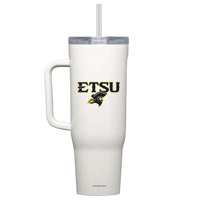 Corkcicle Cruiser 40oz Tumbler with Eastern Tennessee State Buccaneers Secondary Logo